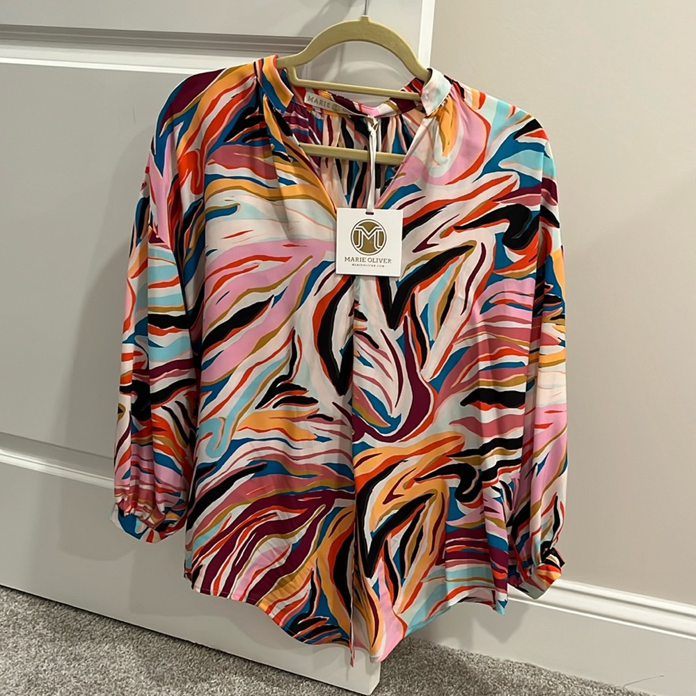 NWT Marie Oliver Hendrix Blouse- XS